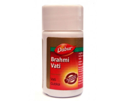 Brahmi vati Dabur, 40 tabletas - 15 gramoss