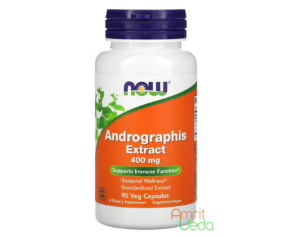 Andrographis extracto 400 mg Now Foods, 90 cápsulas