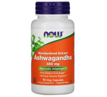 Ashwagandha extracto 450 mg, 90 cápsulas