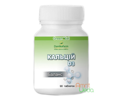 Calcium D3 Danikafarm, 90 tabletas