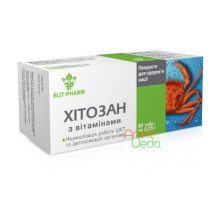 Chitosan with vitamins, 80 tabletas