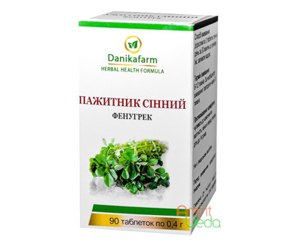 Fenugreek Danikafarm, 90 tabletas