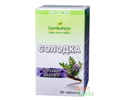 Licorice root Danikafarm, 90 tabletas