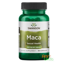 Peruvian Maca extracto 500 mg, 60 cápsulas