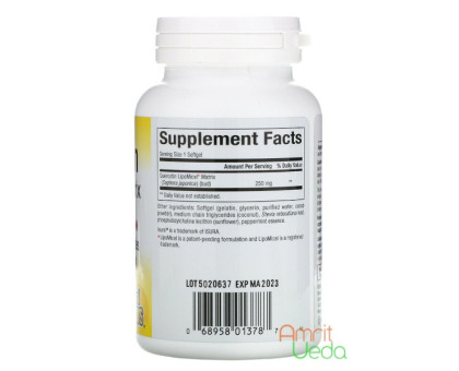 Quercetin LipoMicel 250 mg Natural Factors, 30 сapsules