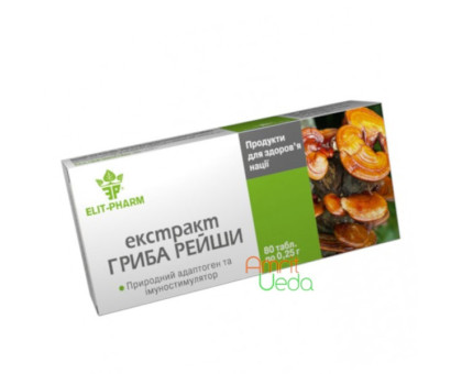 Reishi extracto Elit-Pharm, 80 tabletas