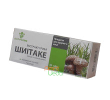 Shiitake extracto, 80 tabletas