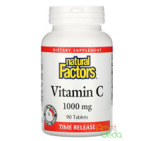 Vitamin C 1000 mg, 60 tabletas