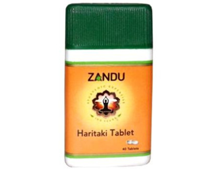 Haritaki Zandu, 40 tabletas - 26 gramoss - 26 gramoss