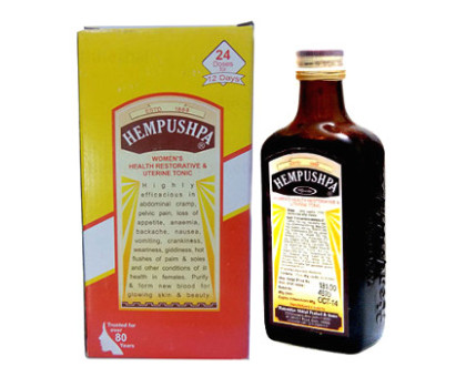 Hempushpa Rajwaidya, 170 ml + Hemtab tabletas