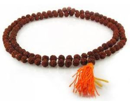 Rudraksha mala small seeds , 108 бусин