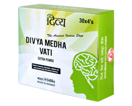 Divya Medha vati Patanjali, 120 tabletas