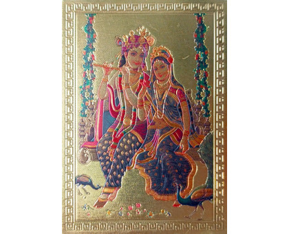 Imán Krishna y Radha (Magnet Krishna and Radha) Gana India