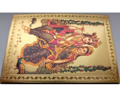 Imán Krishna y Radha (Magnet Krishna and Radha) Gana India