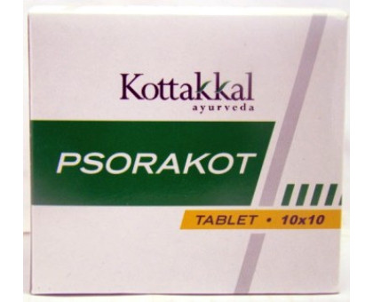 Psorakot Kottakkal, 2x10 tabletas - 20 gramoss