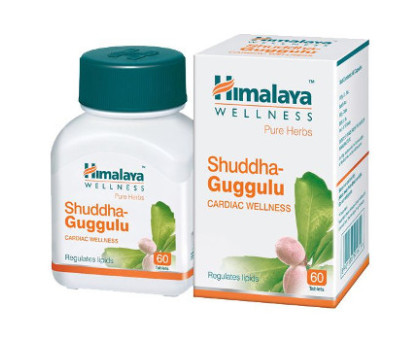 Shuddha Guggul Himalaya, 60 tabletas