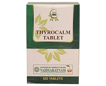 Thyrocalm Vaidyaratnam, 100 tabletas